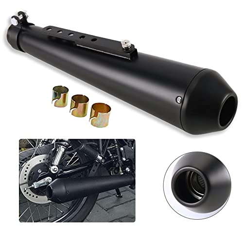 bk90バイクスリップオンマフラー バイクサイレンサー 汎用 50.8mm 長さ